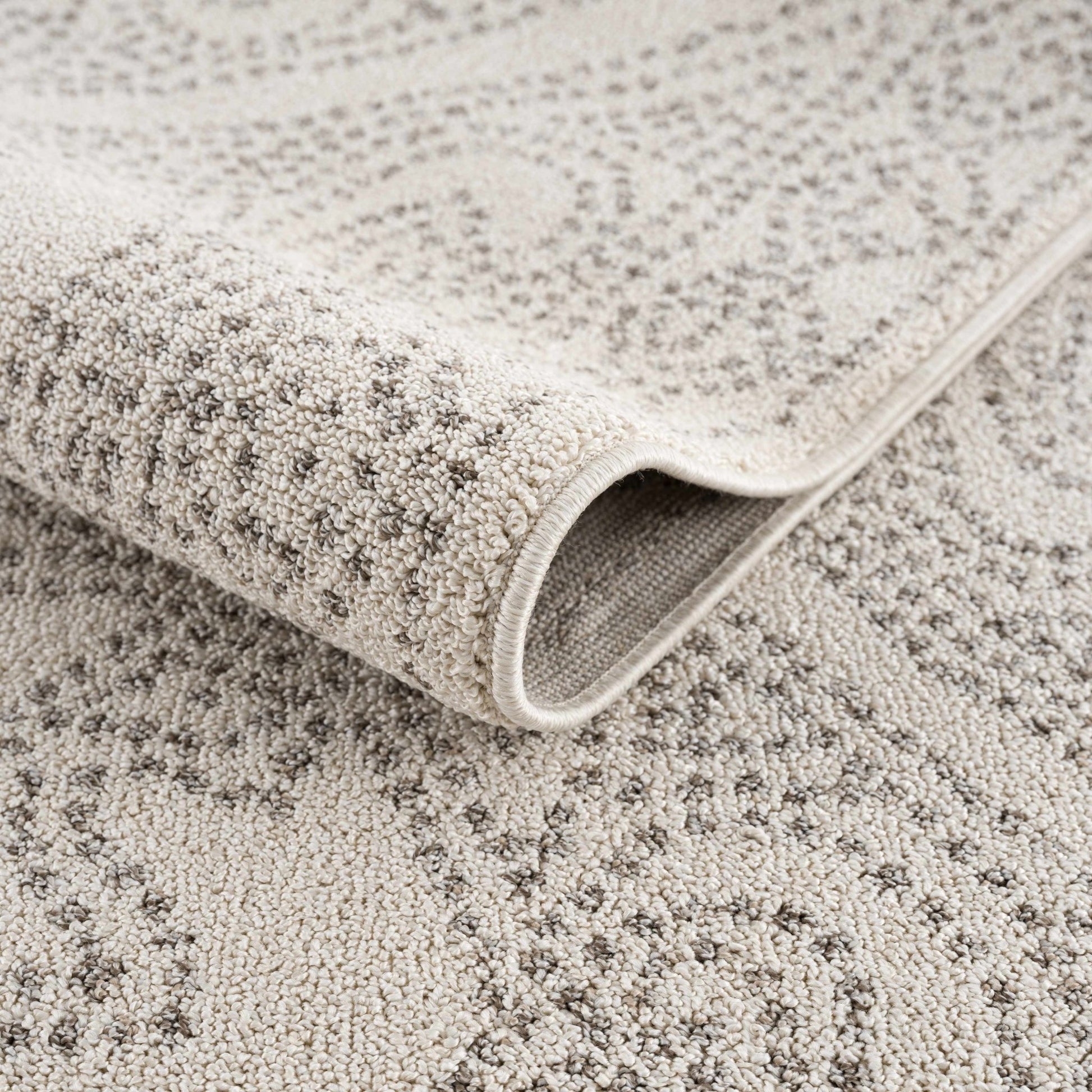 Birdwood Cream & Brown Area Rug - Quahog Bay Bedding