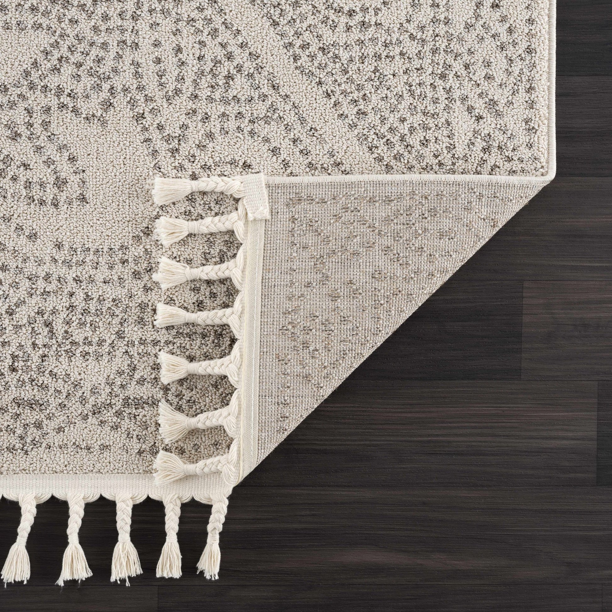 Birdwood Cream & Brown Area Rug - Quahog Bay Bedding