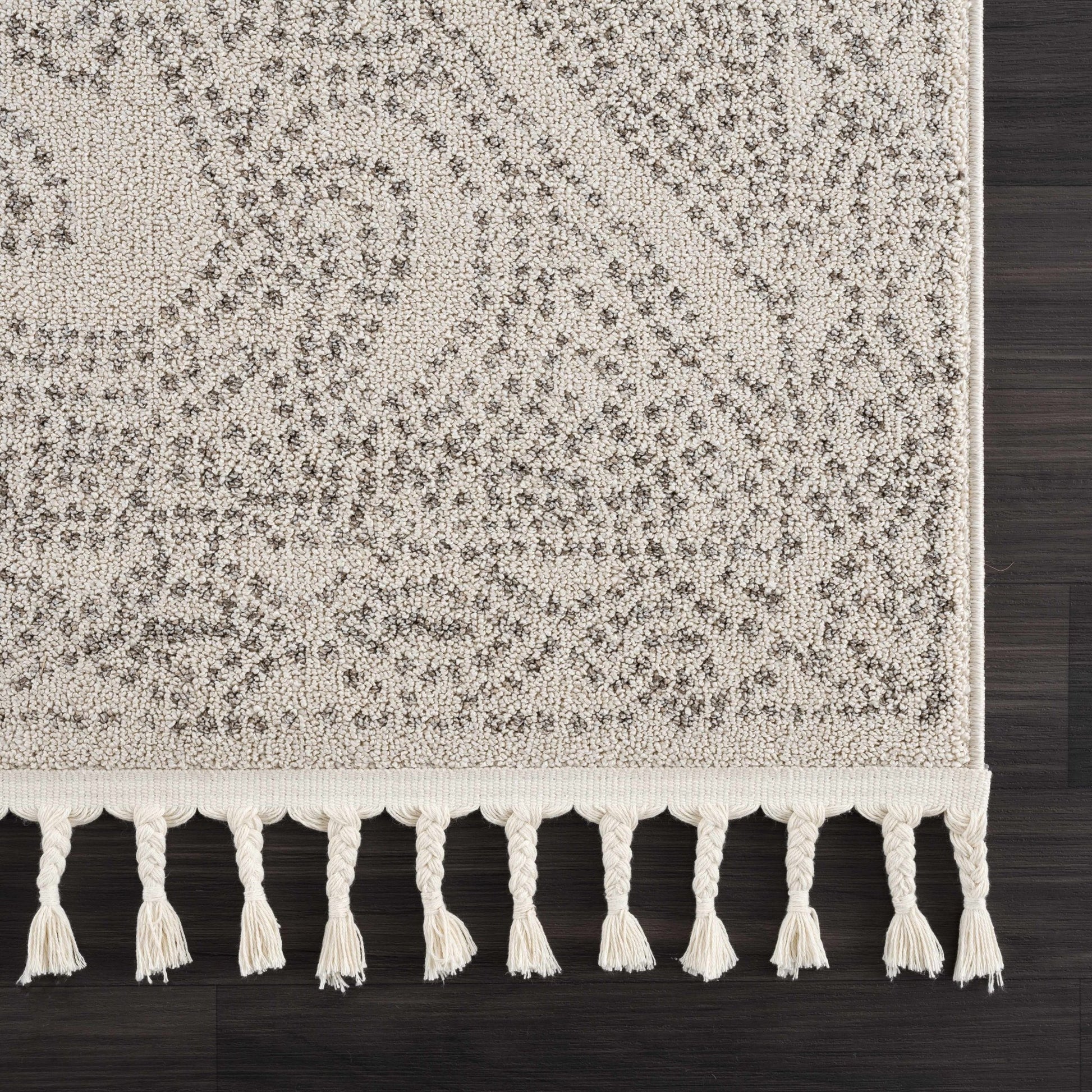 Birdwood Cream & Brown Area Rug - Quahog Bay Bedding