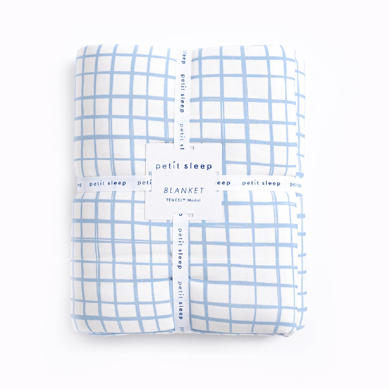 Blanket - Blue Window Pane - Quahog Bay Bedding