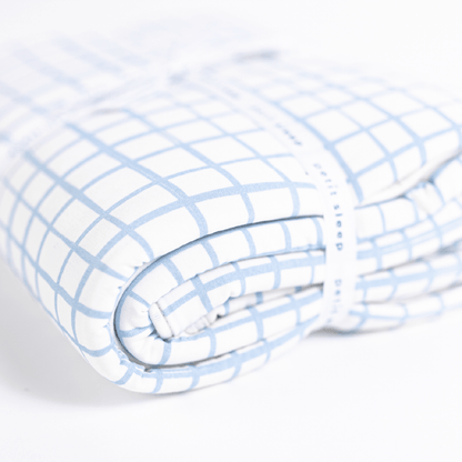 Blanket - Blue Window Pane - Quahog Bay Bedding