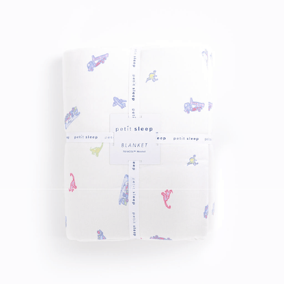 Blanket - Planes, Trucks & Dinos - Quahog Bay Bedding