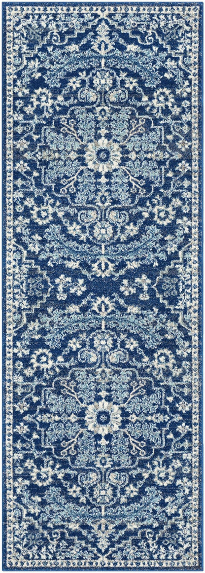 Blue Bodrum Area Rug - Quahog Bay Bedding