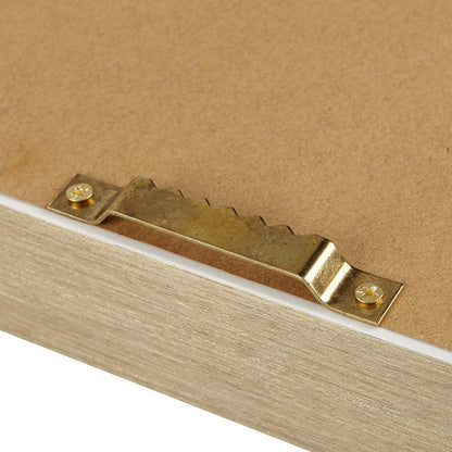 Blue Drift Abstract 5 - piece Gallery Framed Canvas - Coastal Wall Decor - Quahog Bay Bedding