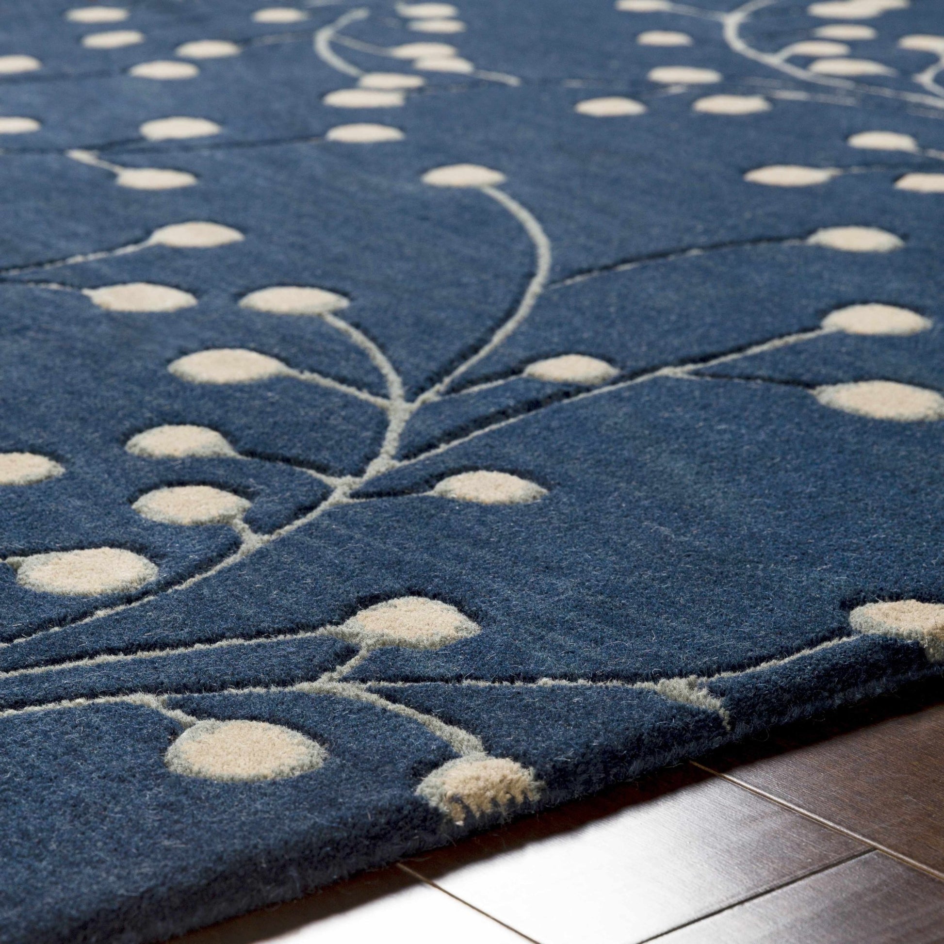 Blue Elsu Area Rug - Quahog Bay Bedding