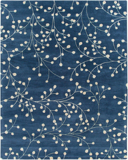 Blue Elsu Area Rug - Quahog Bay Bedding