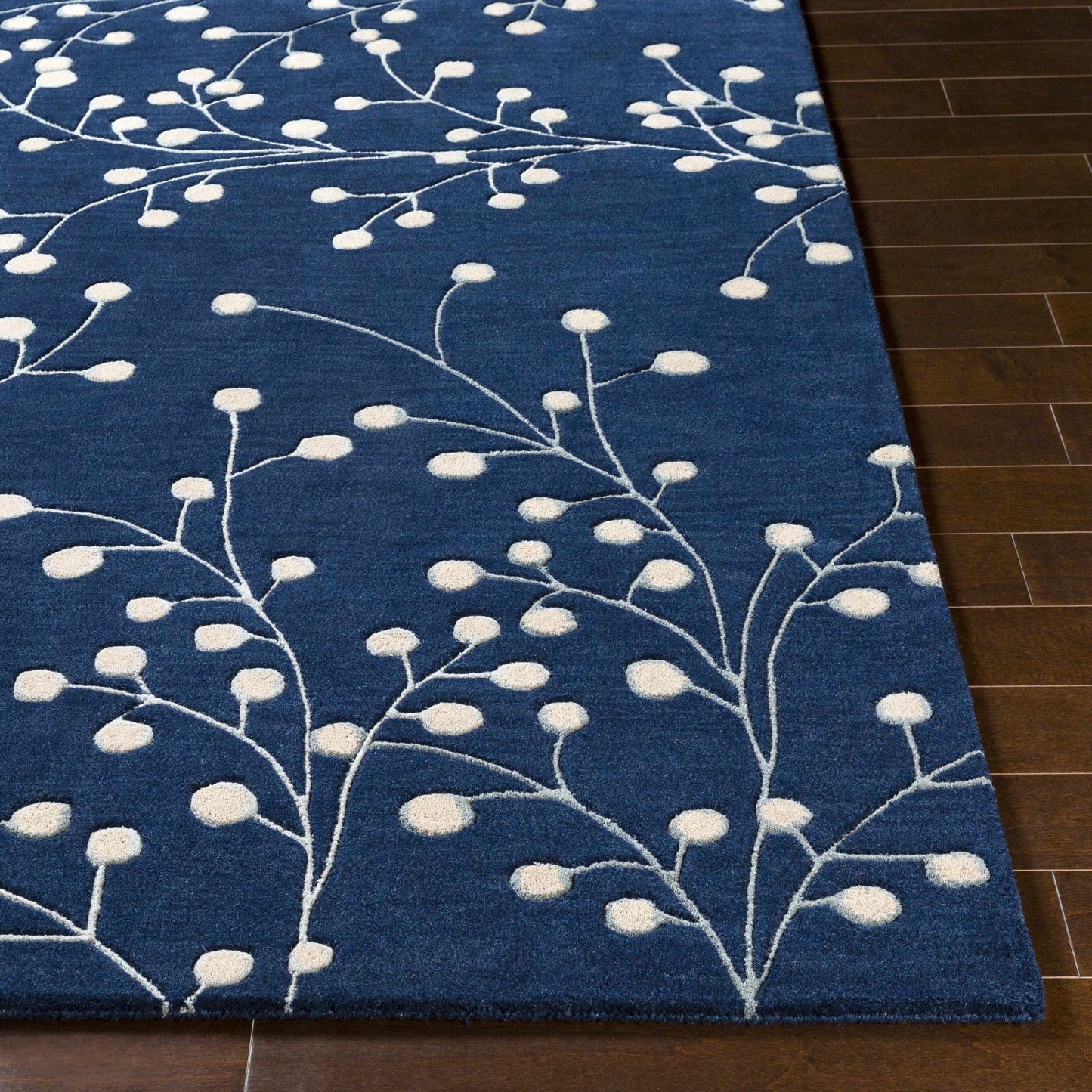Blue Elsu Area Rug - Quahog Bay Bedding