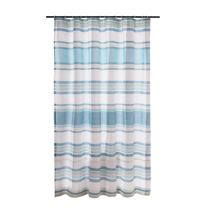 Blue Maui Shower Curtain - Coastal Shower Curtains - Quahog Bay Bedding