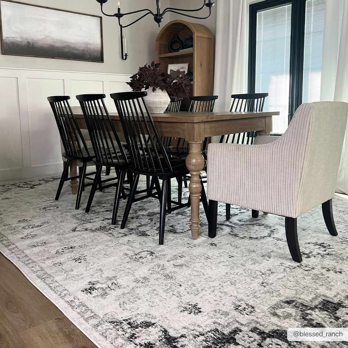 Bodrum Gray Area Rug - Quahog Bay Bedding