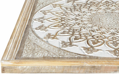 Boerne Traditional Pattern Wooden Wall Art Decor - Quahog Bay Bedding