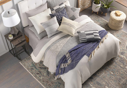 Boerne Traditional Pattern Wooden Wall Art Decor - Quahog Bay Bedding