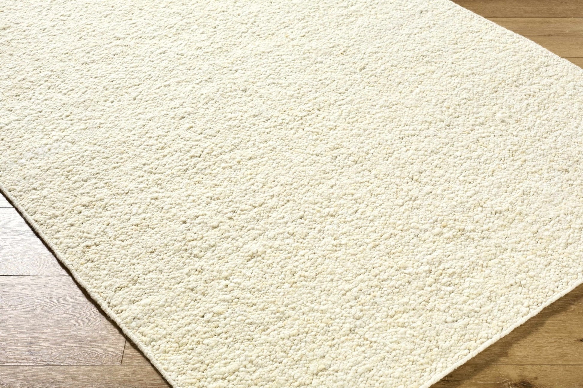 Bogdan Off - White Wool Rug - Quahog Bay Bedding