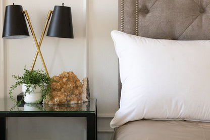 Bohemia Pillow - Luxury American Made Egyptian Cotton Goose Down - Quahog Bay Bedding