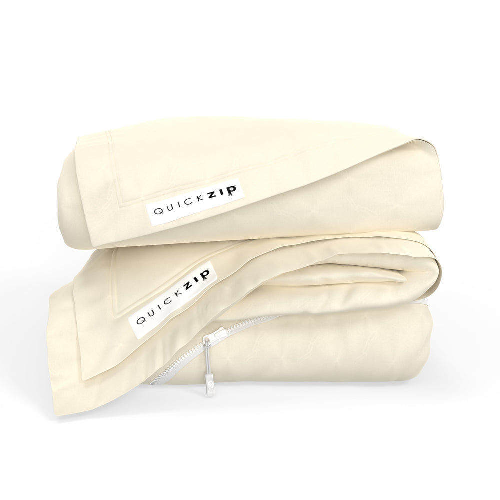QuickZip Fitted Plus Spare Bundle - Percale