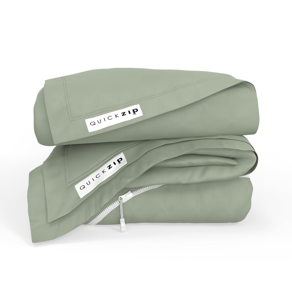 QuickZip Fitted Plus Spare Bundle - Percale