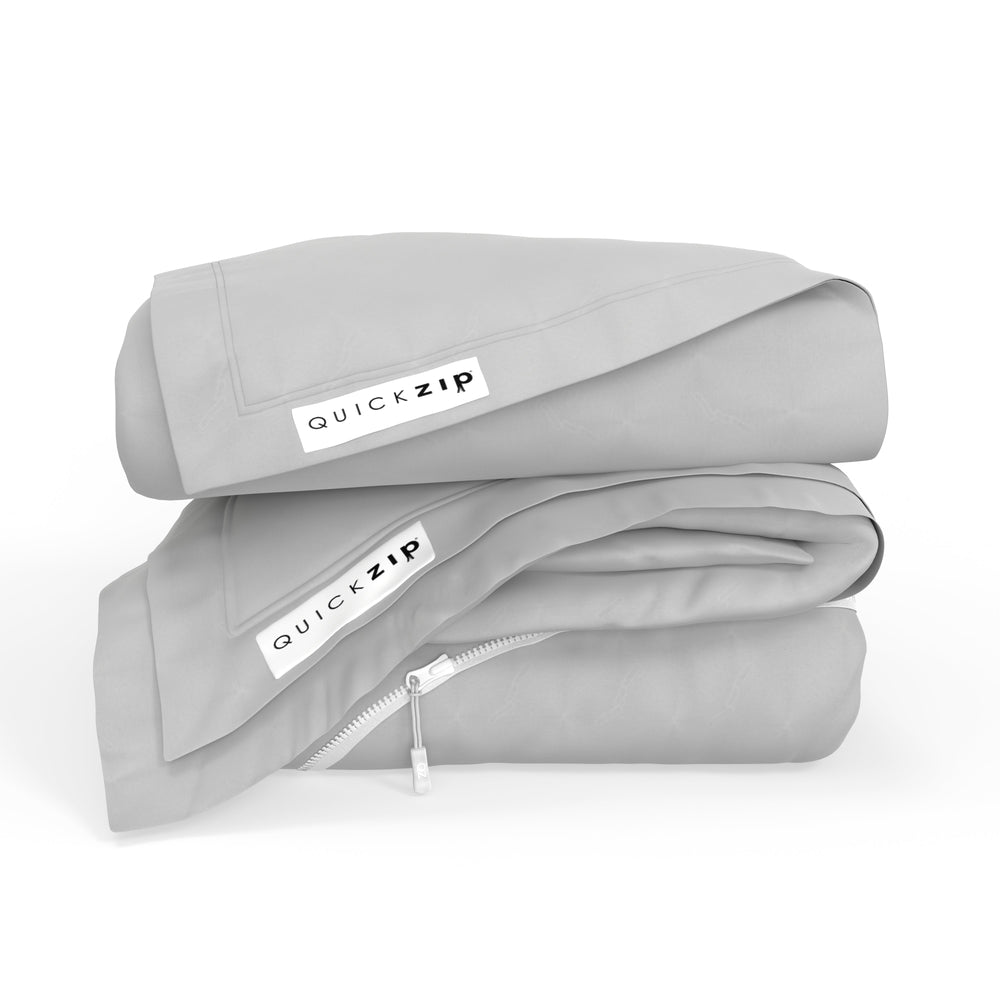 QuickZip Fitted Plus Spare Bundle - Percale