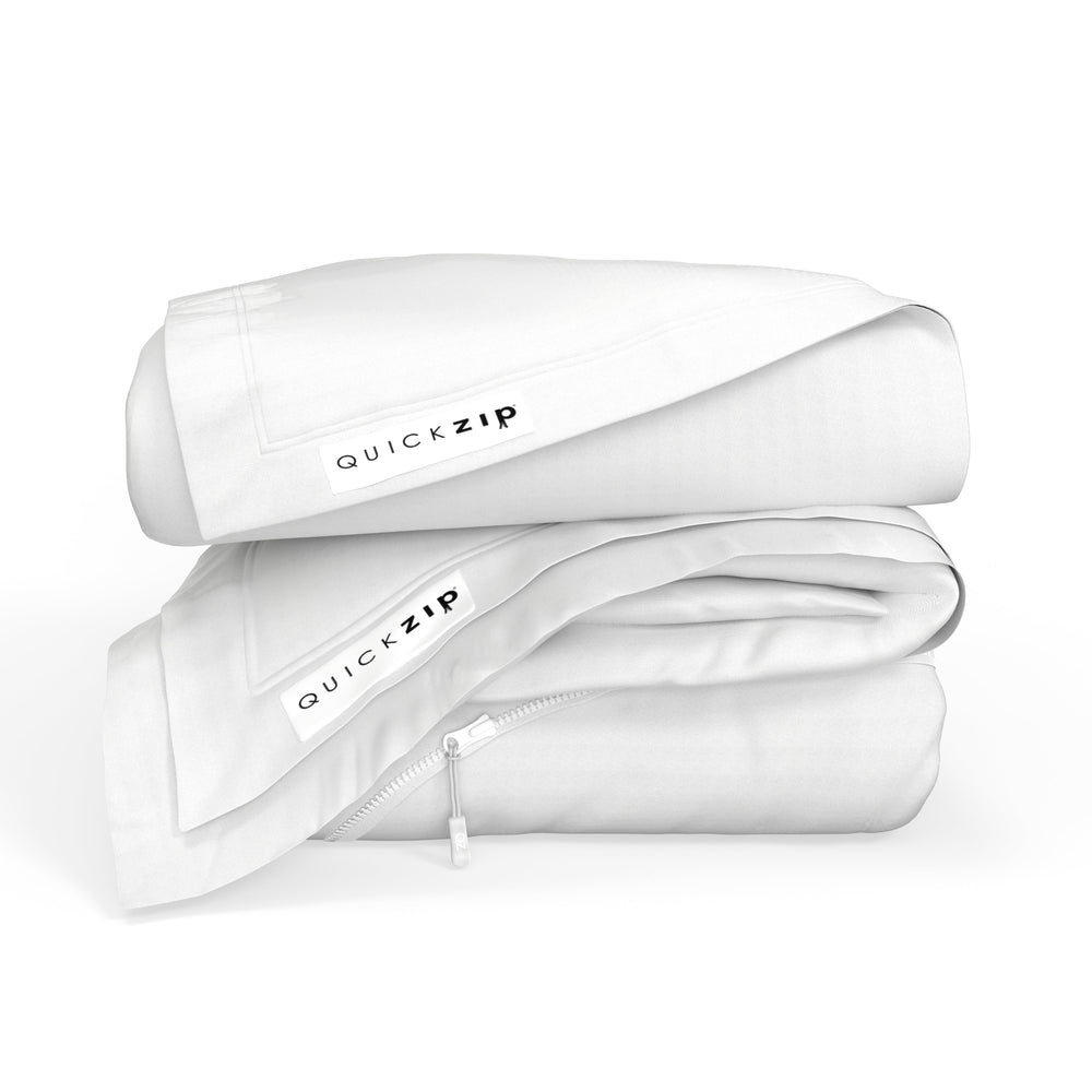 QuickZip Fitted Plus Spare Bundle - Percale