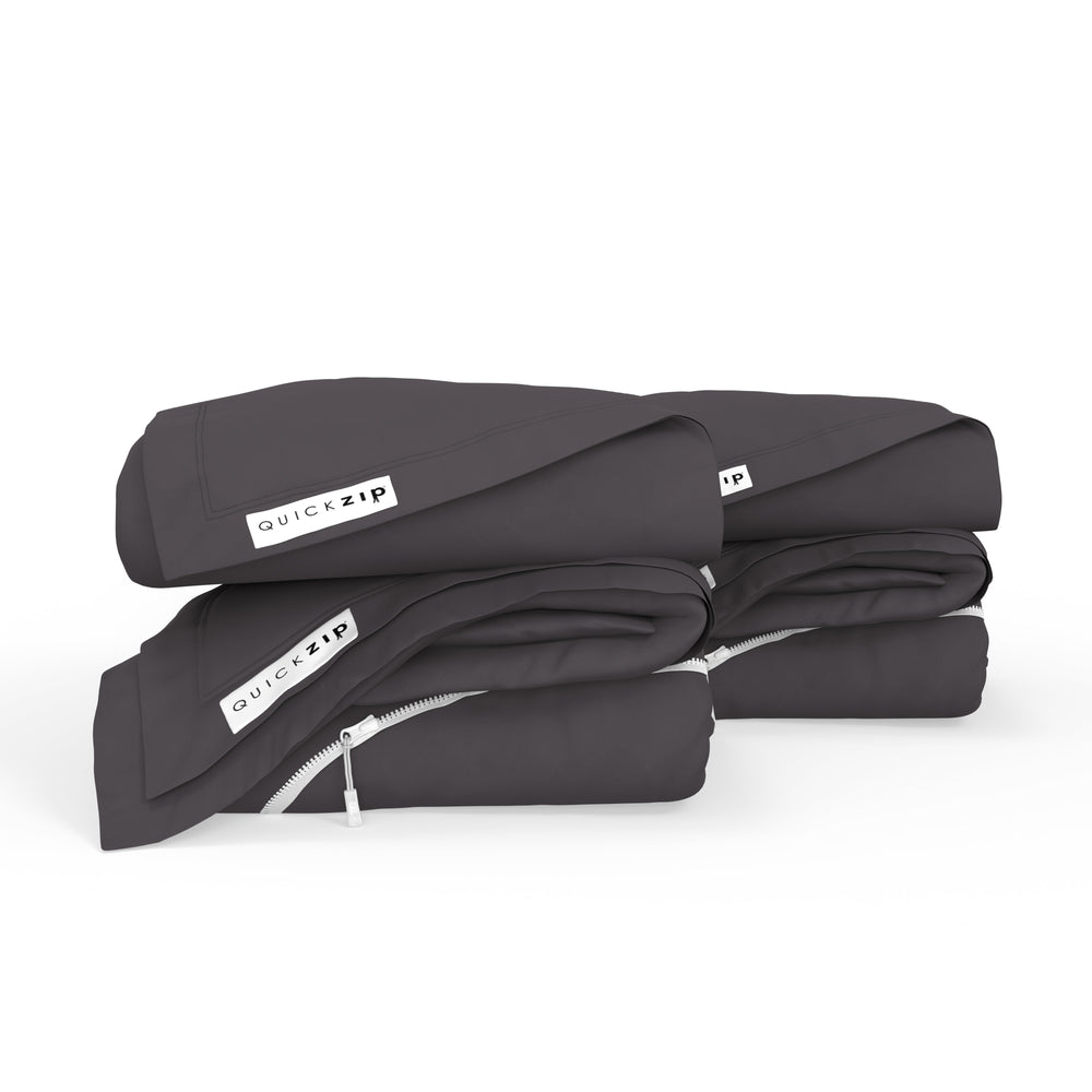QuickZip Fitted Plus Spare Bundle - Percale