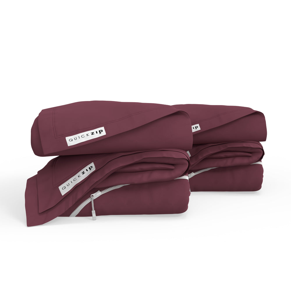 QuickZip Fitted Plus Spare Bundle - Percale