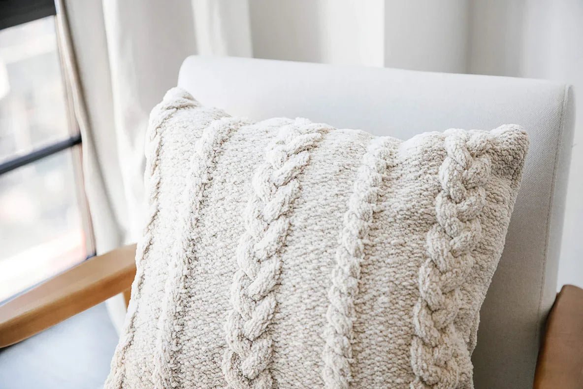 Braided Throw Pillow - Quahog Bay Bedding