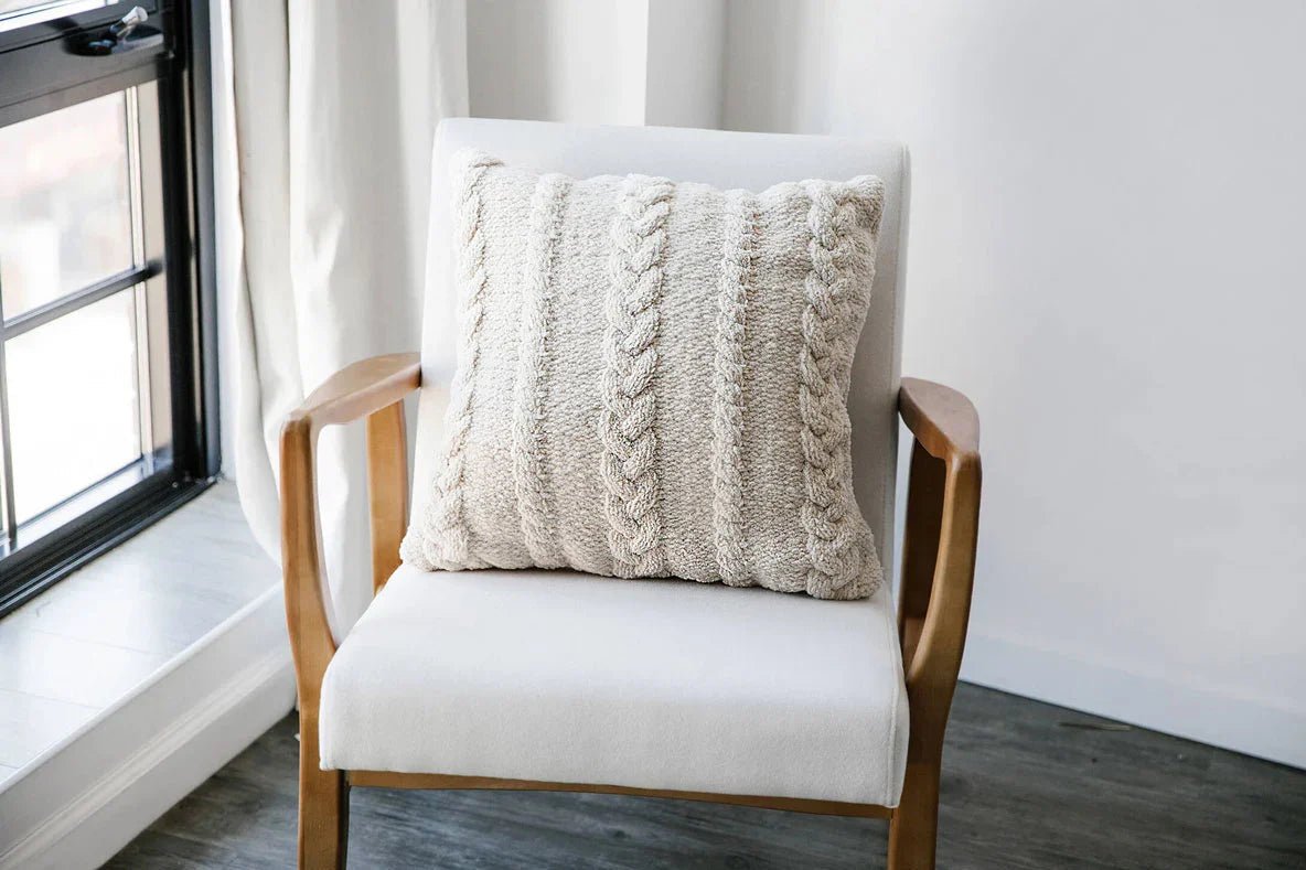 Braided Throw Pillow - Quahog Bay Bedding