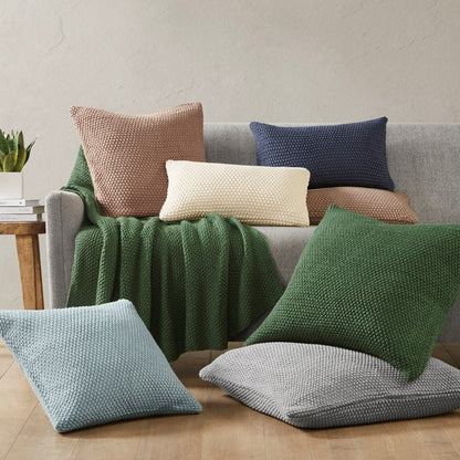 Bree Knit Square Pillow Cover - Quahog Bay Bedding