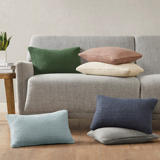 Bree Knit Square Pillow Cover - Quahog Bay Bedding
