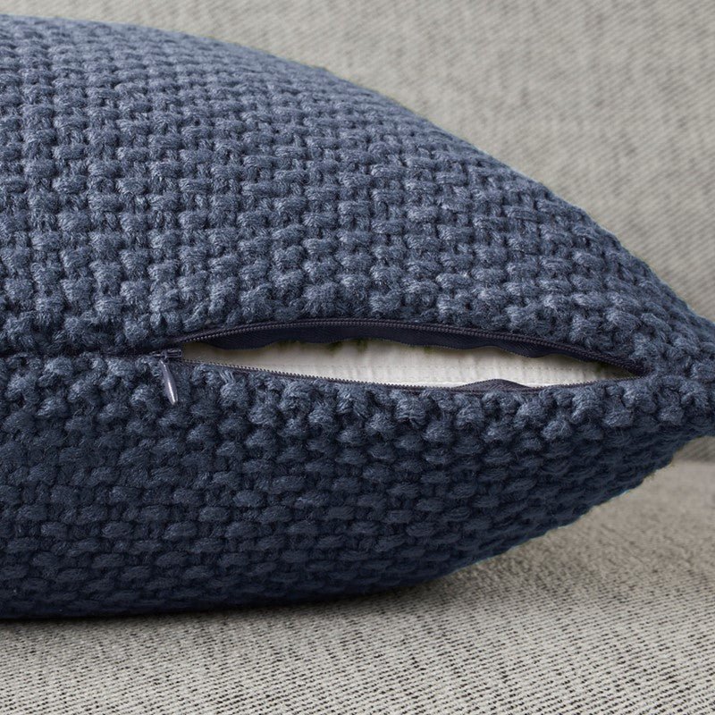 Bree Knit Square Pillow Cover - Quahog Bay Bedding
