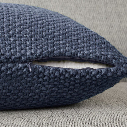 Bree Knit Square Pillow Cover - Quahog Bay Bedding