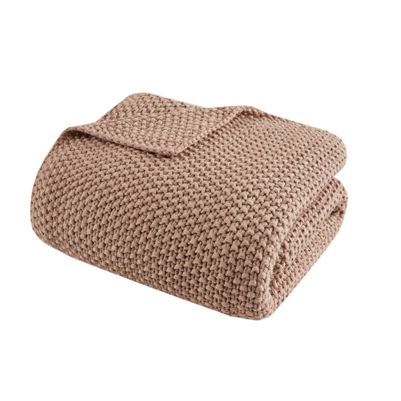 Bree Knit Throw Blanket - Quahog Bay Bedding