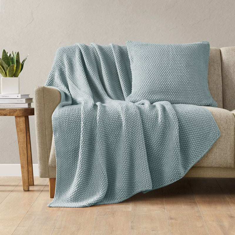 Bree Knit Throw Blanket - Quahog Bay Bedding