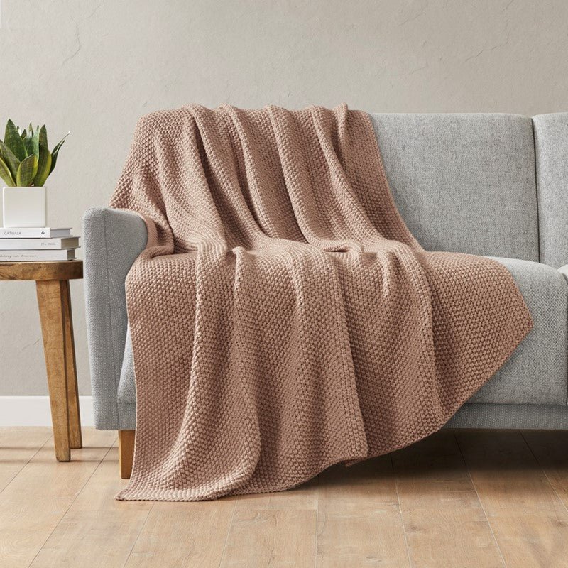 Bree Knit Throw Blanket - Quahog Bay Bedding