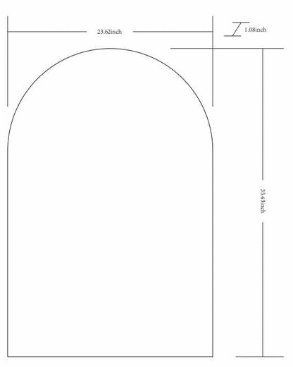 Brembilla Black Frame Mirror - Quahog Bay Bedding