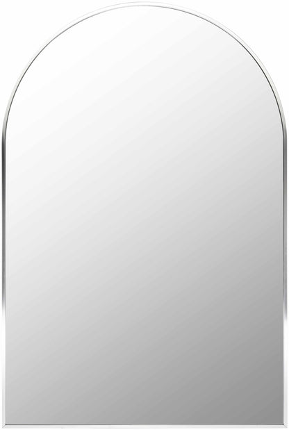 Brembilla Silver Gray Contemporary Mirror - Quahog Bay Bedding