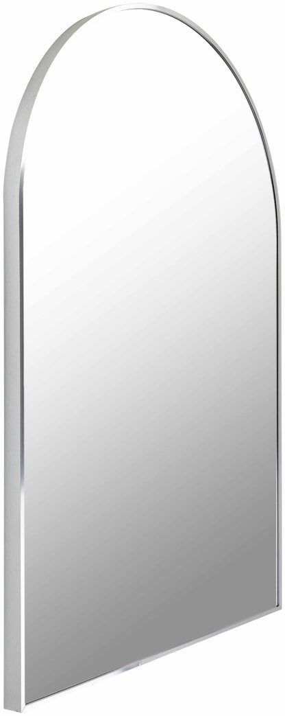 Brembilla Silver Gray Contemporary Mirror - Quahog Bay Bedding
