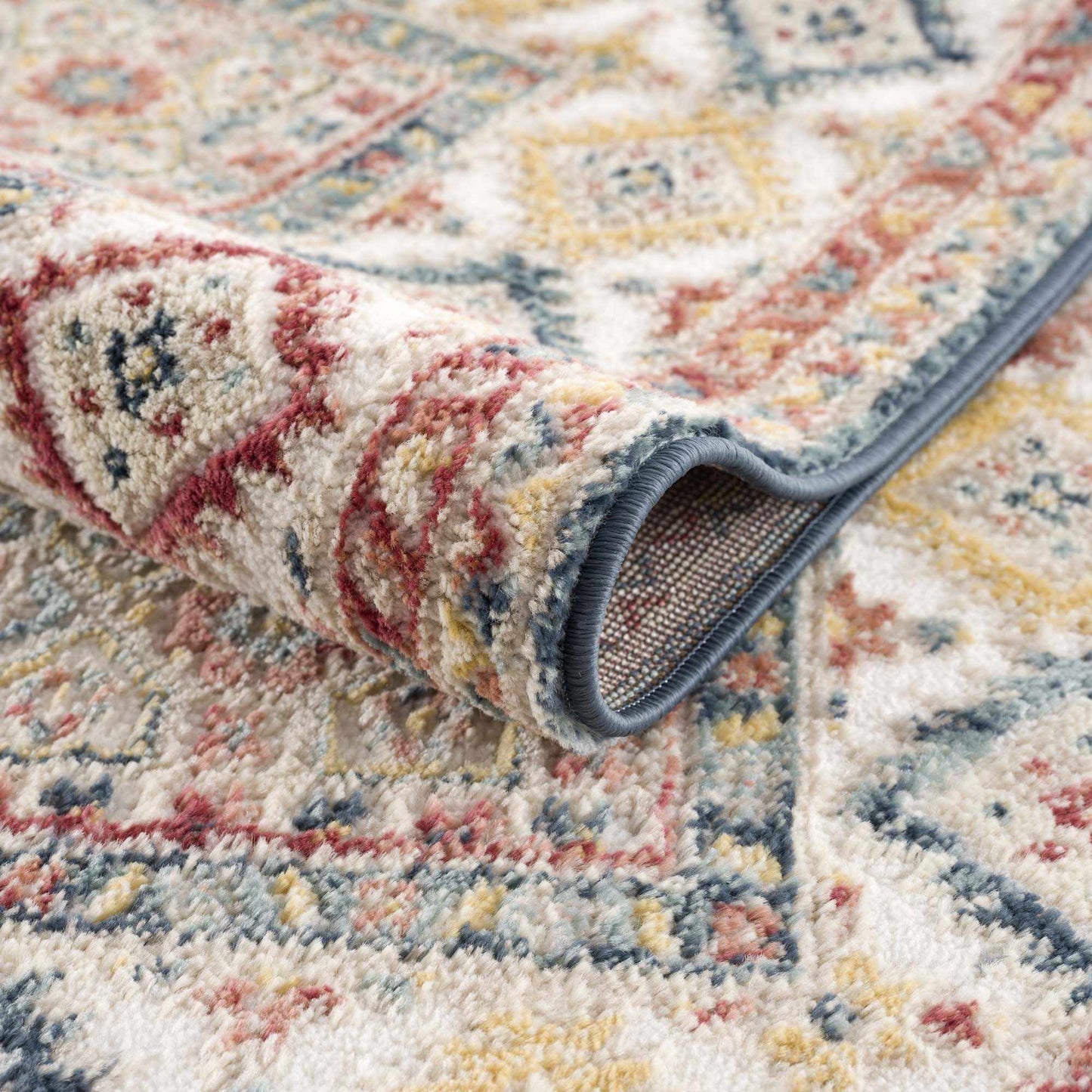 Brend Rust Medallion Area Rug - Clearance Rug Sale - Quahog Bay Bedding