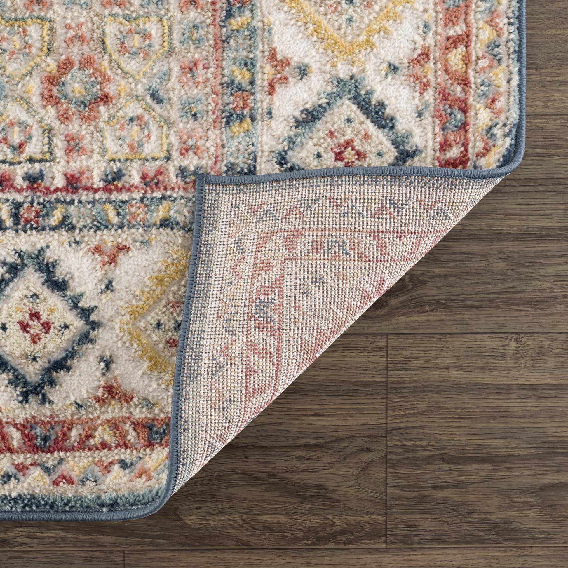 Brend Rust Medallion Area Rug - Clearance Rug Sale - Quahog Bay Bedding