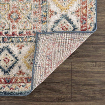 Brend Rust Medallion Area Rug - Clearance Rug Sale - Quahog Bay Bedding