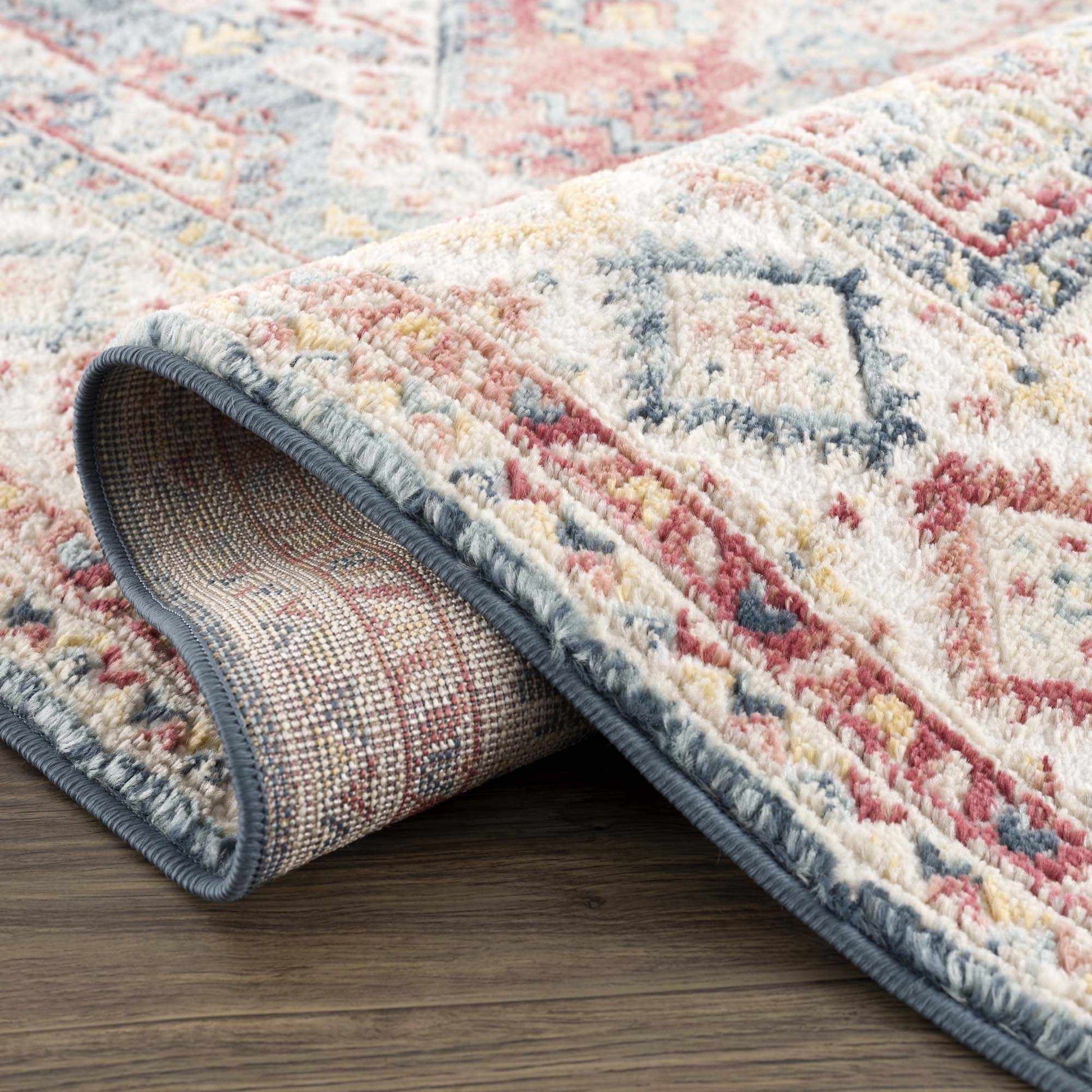 Brend Rust Medallion Area Rug - Clearance Rug Sale - Quahog Bay Bedding