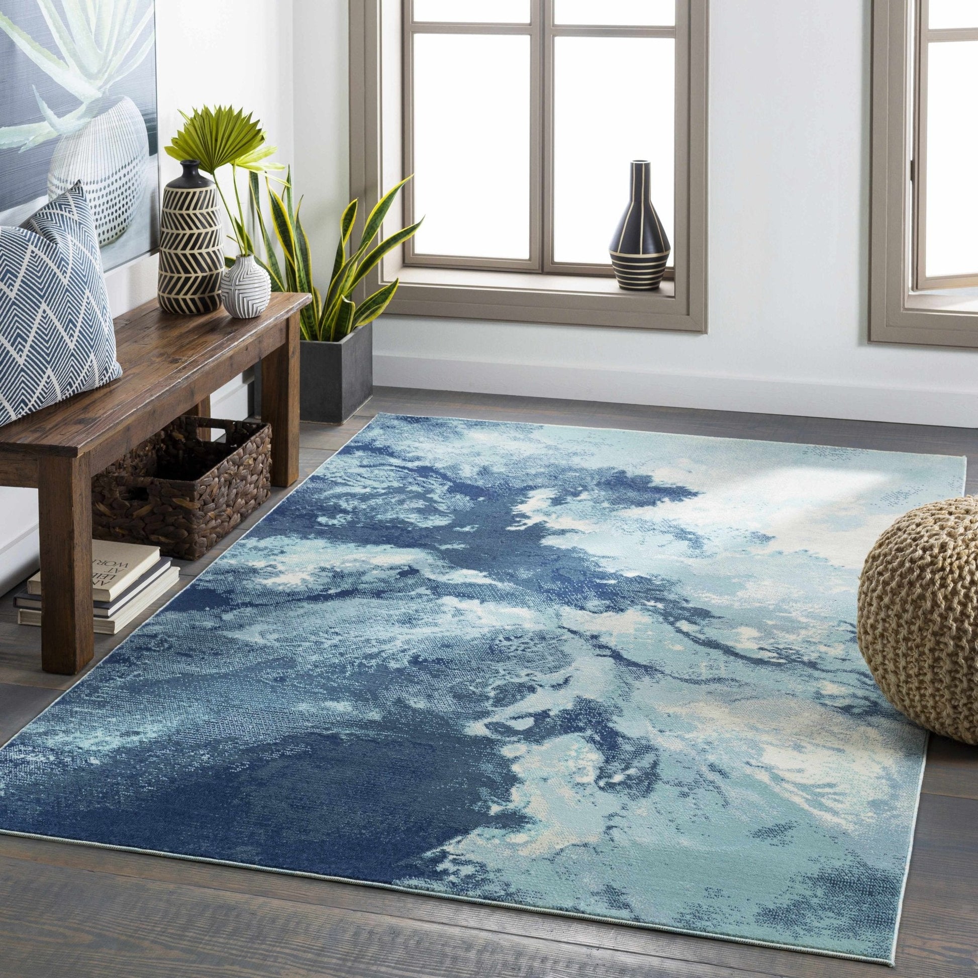 Bright Sky Indoor/Outdoor Rug - Quahog Bay Bedding
