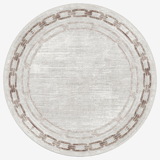 Brimstone Area Rug - Modern, Stain Resistant, Chenille Cotton Rugs, Non-Slip Base - Quahog Bay Bedding