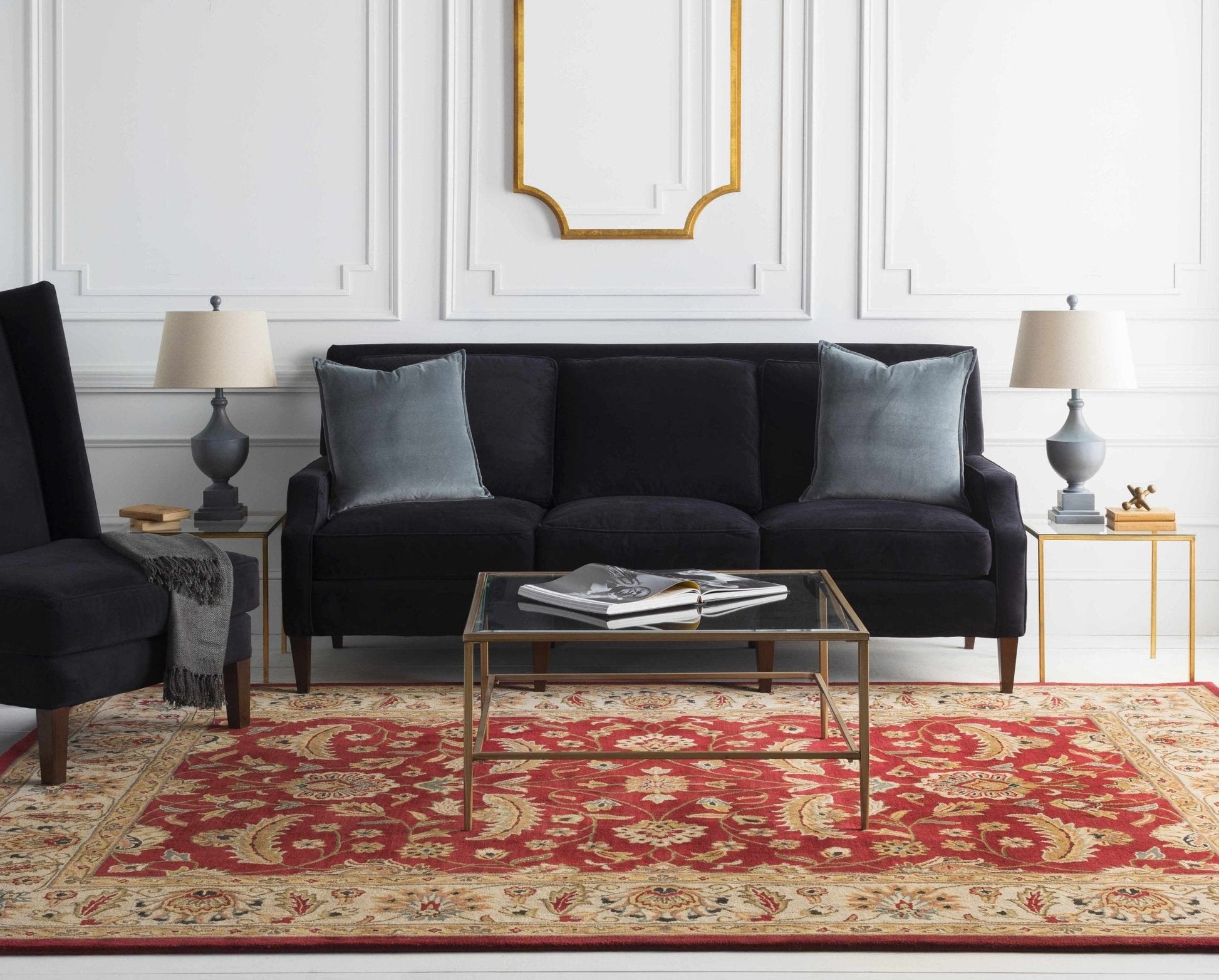 Brisbin Wool Area Rug - Quahog Bay Bedding