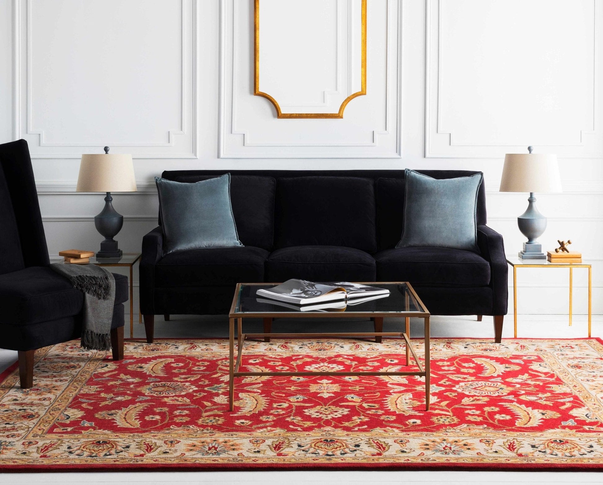 Brisbin Wool Area Rug - Quahog Bay Bedding