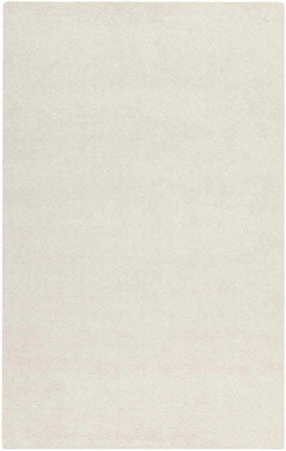 Brockton Solid Light Beige Wool Rug