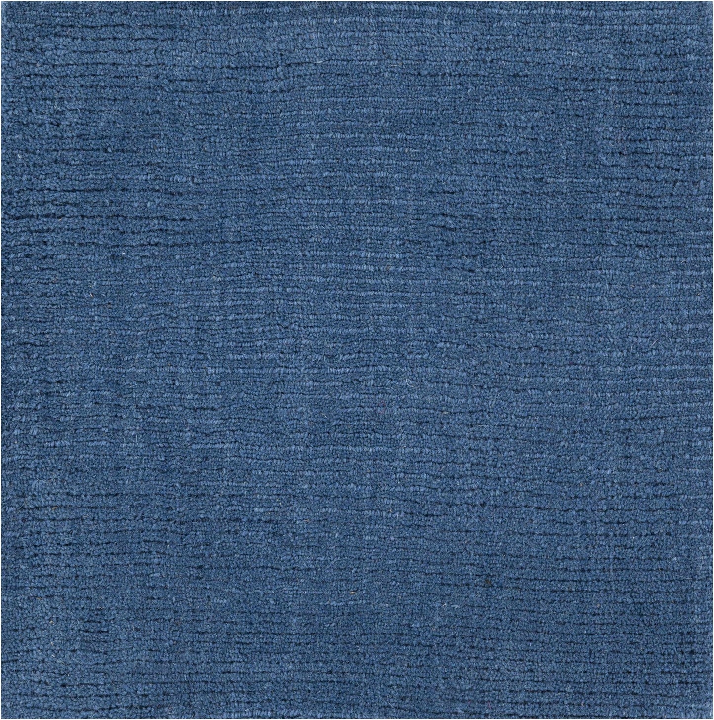 Brockton Solid Blue Wool Rug - Quahog Bay Bedding