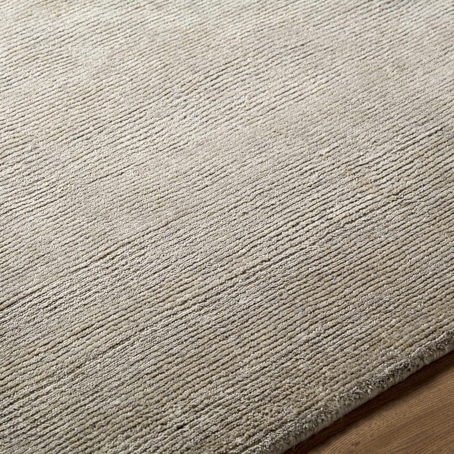 Brockton Solid Gray Wool Rug - Quahog Bay Bedding