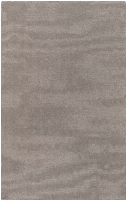 Brockton Solid Gray Wool Rug - Quahog Bay Bedding