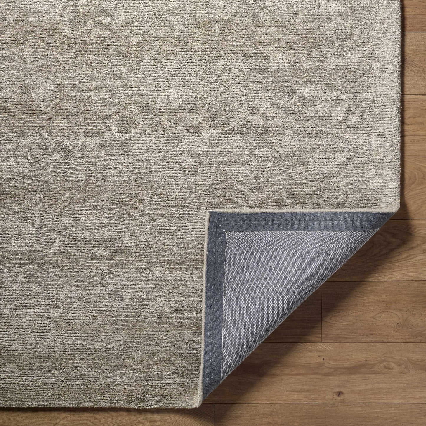 Brockton Solid Gray Wool Rug - Quahog Bay Bedding