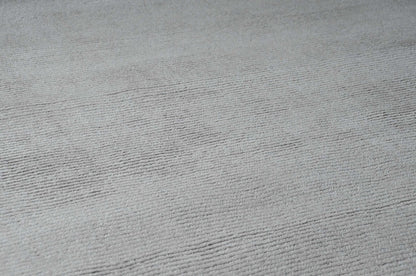 Brockton Solid Gray Wool Rug - Quahog Bay Bedding