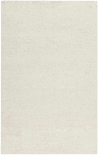 Brockton Solid Light Beige Wool Rug - Quahog Bay Bedding